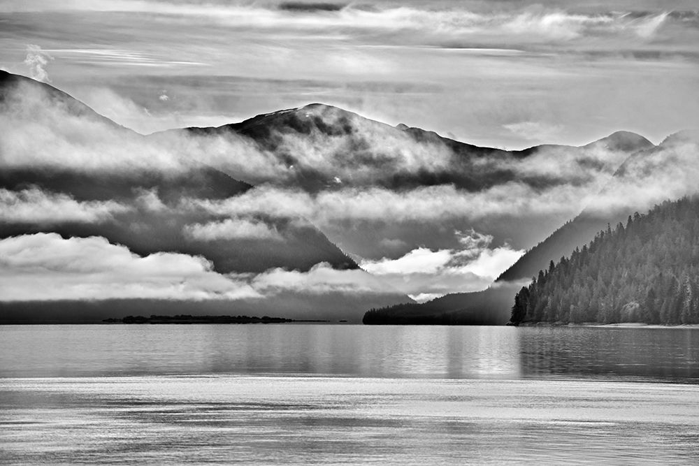 Canada-British Columbia-Prince Rupert Fog rising over Skeena River art print by Jaynes Gallery for $57.95 CAD